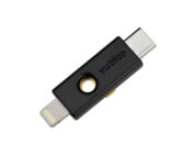 YubiKey 5Ci είναι φυσική συσκευή ασφαλείας ελέγχου ταυτότητας δύο παραγόντων που παρέχει ανώτερη άμυνα κατά του phishing, εξαλείφει τις υποκλοπές λογαριασμών USB-C, Lightning connection SKU: 5060408461969